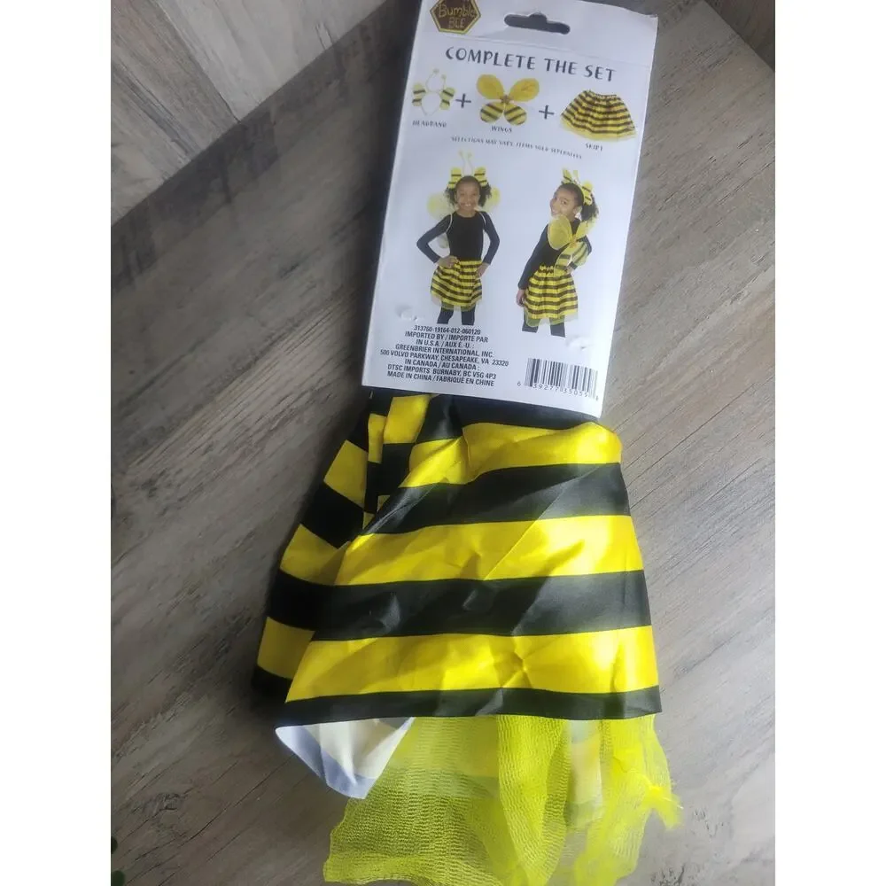 Girls Costume‎ *ONLY SKIRT*   Bumblebee